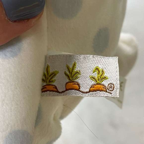 Bunnies By The Bay Polka Dot Baby Carrot Bunny - Picture 3 of 7